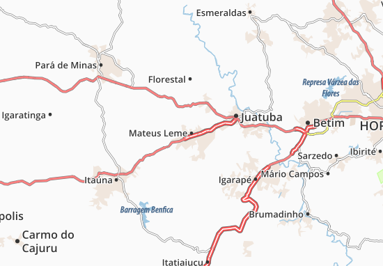 Mateus Leme Map