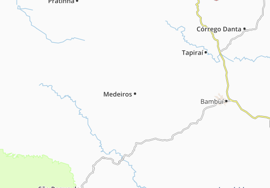 Kaart Plattegrond Medeiros