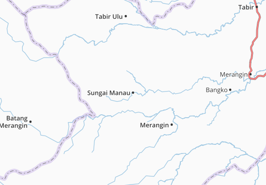 Mapa Sungai Manau