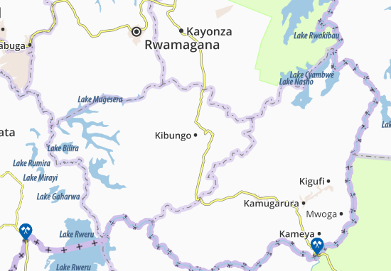 Karte Stadtplan Kibungo