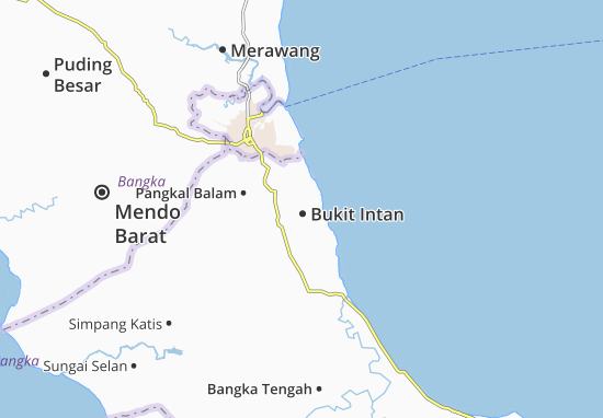 Mapa Bukit Intan