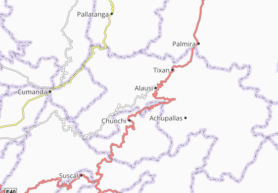 Mapa Sibambe
