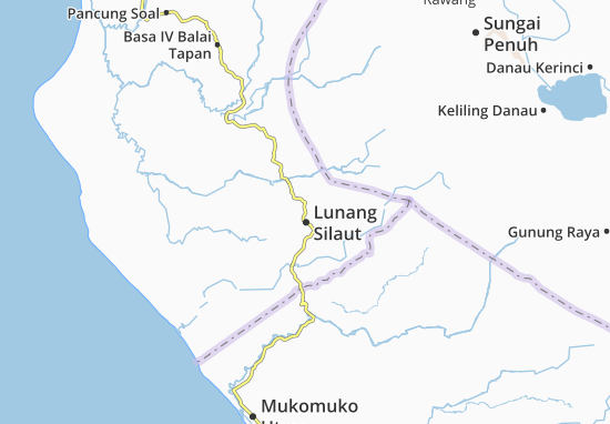 Lunang Silaut Map