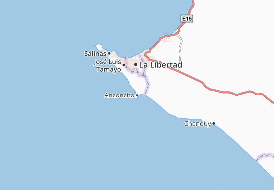 Kaart Plattegrond Anconcito
