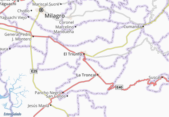 Mapa Manuel J. Calle