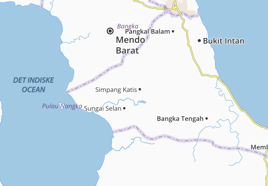 Simpang Katis Map