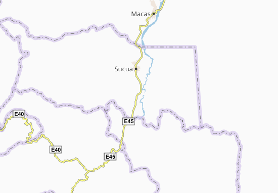 Mapa Huambi