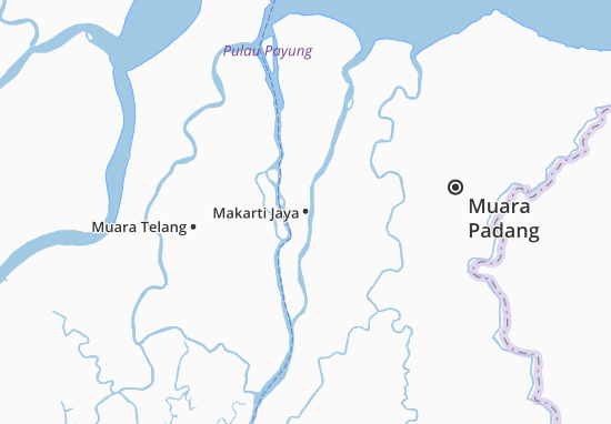 Kaart Plattegrond Makarti Jaya