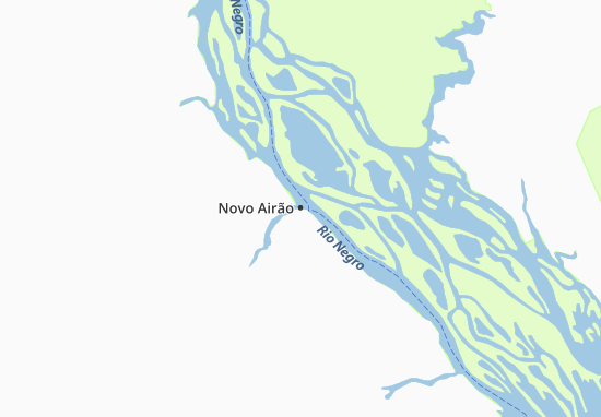 Karte Stadtplan Novo Airão