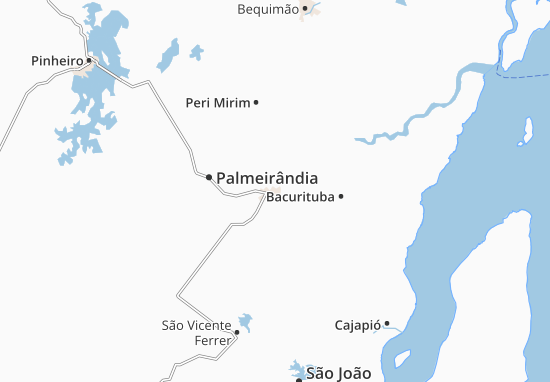 Kaart Plattegrond São Bento