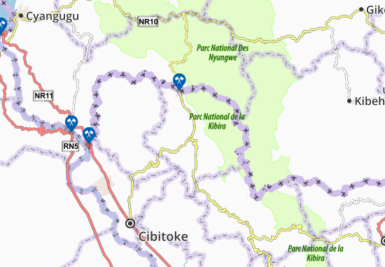 Kaart Plattegrond Mabayi
