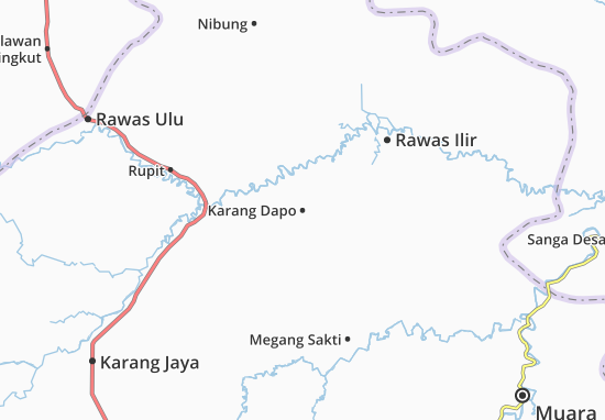 Karte Stadtplan Karang Dapo
