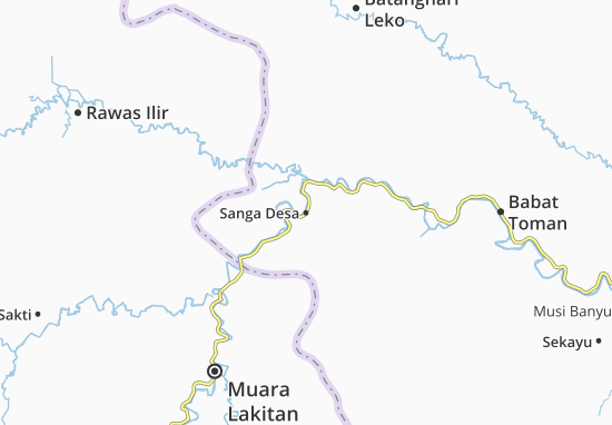 Mapa Sanga Desa