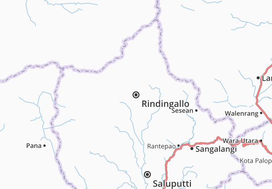 Karte Stadtplan Rindingallo