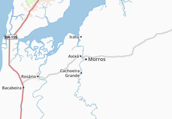 Kaart Plattegrond Morros