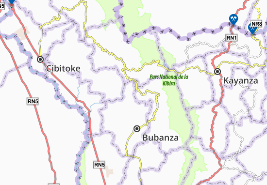 Gitanga Map