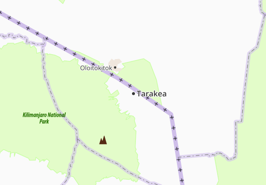 Kaart Plattegrond Tarakea