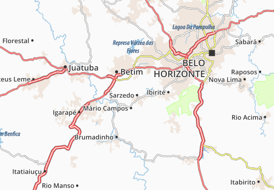 Sarzedo Map