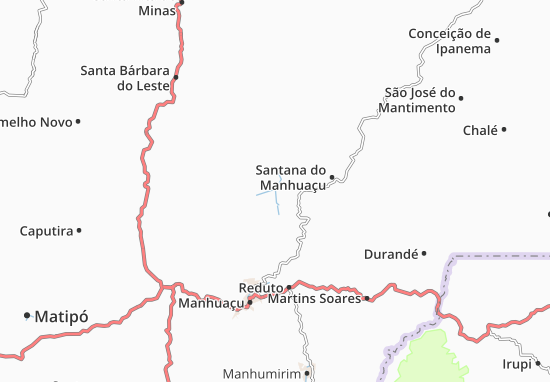 Simonésia Map