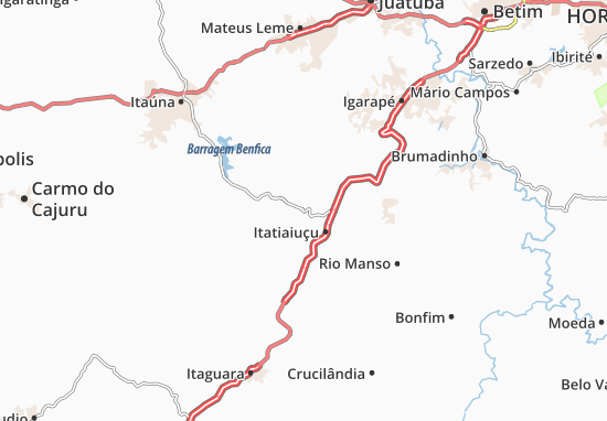 Itatiaiuçu Map