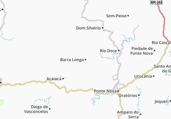 Barra Longa Map
