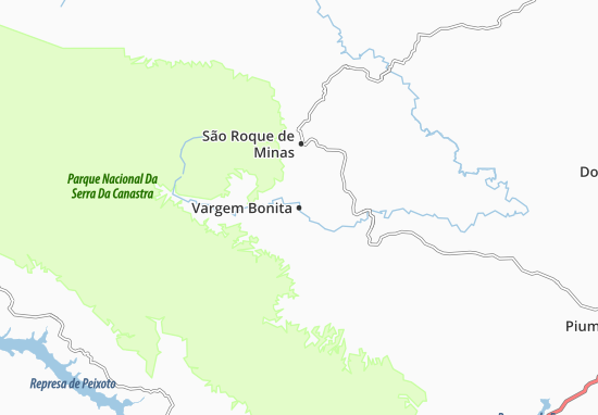 Vargem Bonita Map