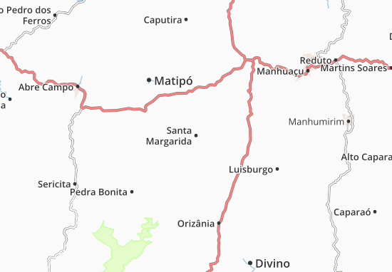 Mapa Santa Margarida