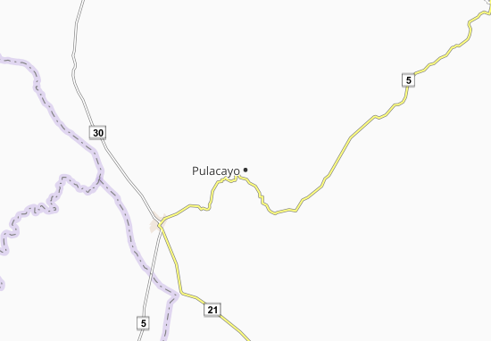 Mapa Pulacayo
