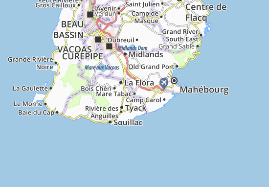 Mare Tabac Map