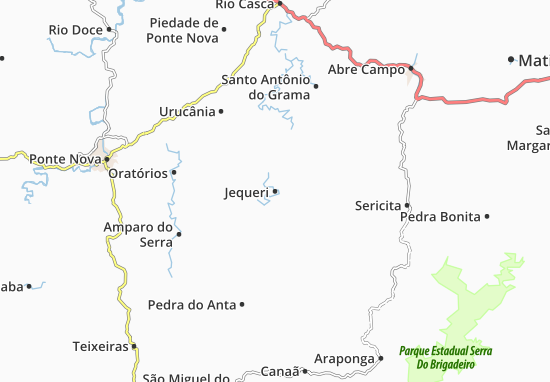 Jequeri Map