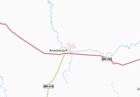 Aquidauana Map