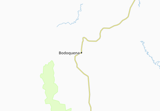 Kaart Plattegrond Bodoquena