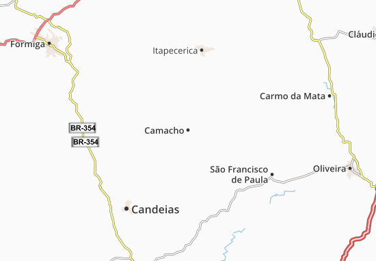 Karte Stadtplan Camacho