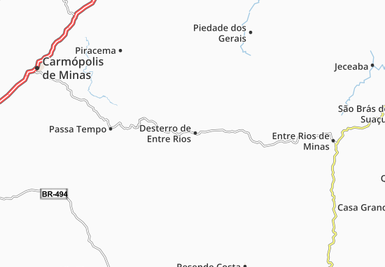 Mappe-Piantine Desterro de Entre Rios