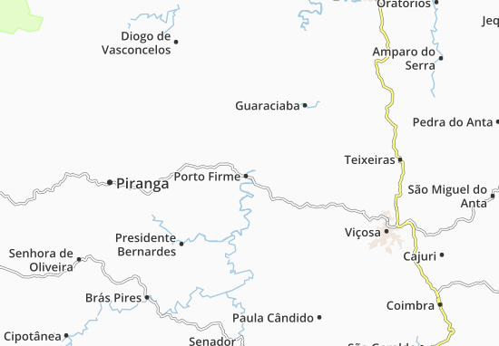 Kaart Plattegrond Porto Firme