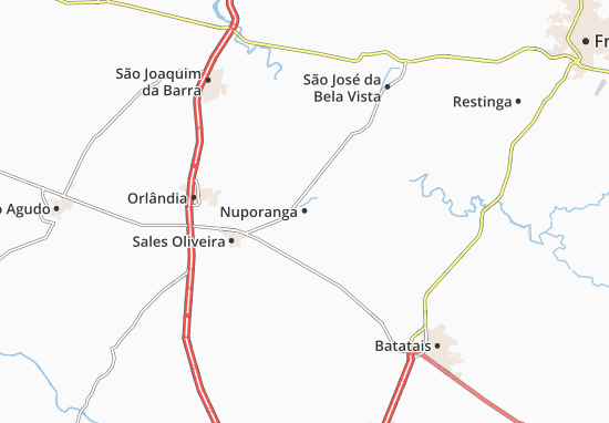Karte Stadtplan Nuporanga