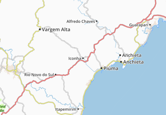 Mapa Iconha