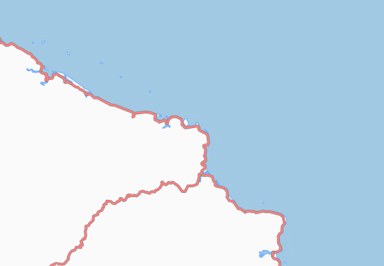 Mapa Touho