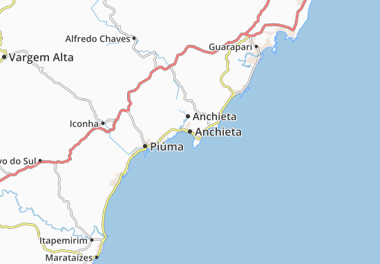Mapa Anchieta