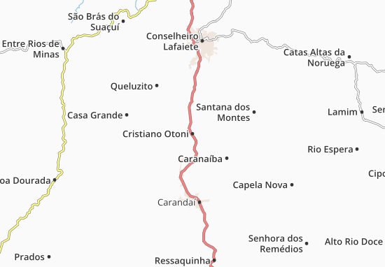 Mapa Cristiano Otoni
