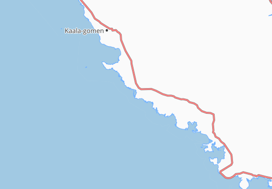 Mapa Ouaco