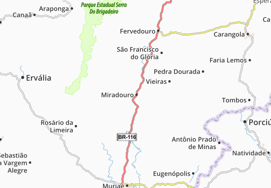 Kaart Plattegrond Miradouro