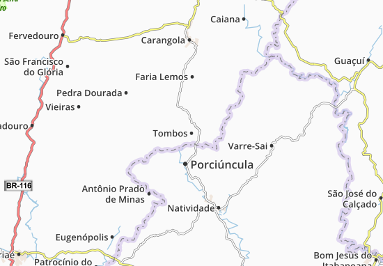 Tombos Map