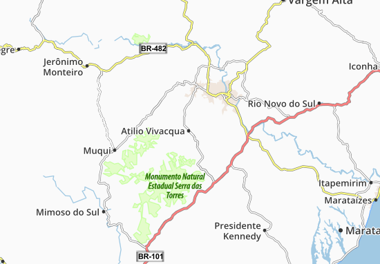 Atilio Vivacqua Map