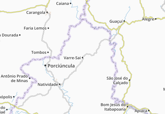 Karte Stadtplan Varre-Sai