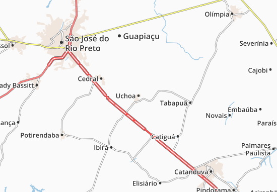 Mapa Uchoa