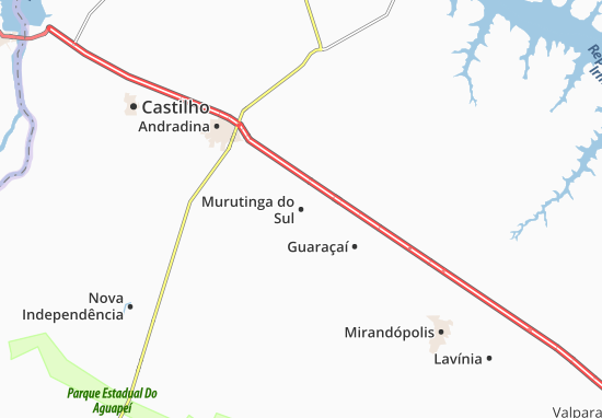 Mappe-Piantine Murutinga do Sul