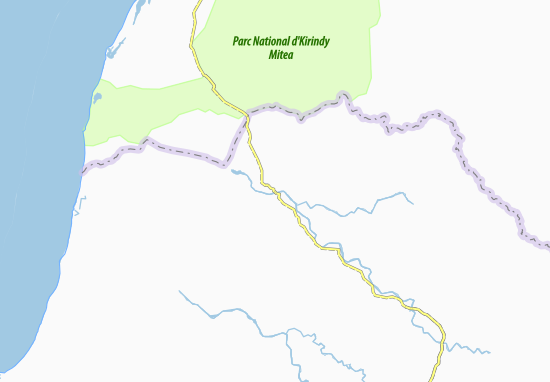 Mapa Antevamena