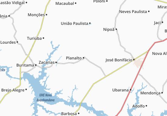 Planalto Map