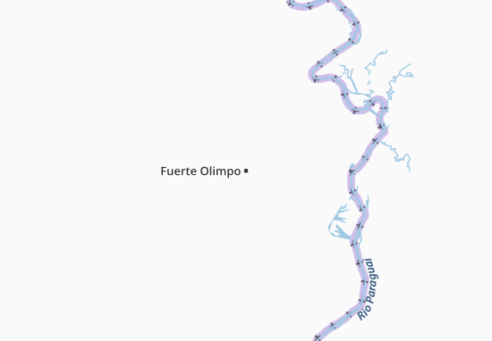 Fuerte Olimpo Map